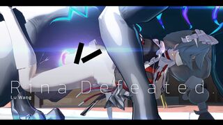 Rina Defeated [60FPS][Sound][4k]