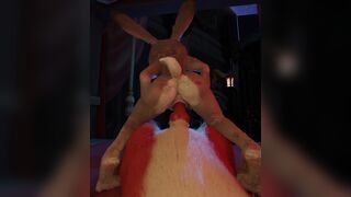 Judy Hopps tries reverse cowgirl on Nick