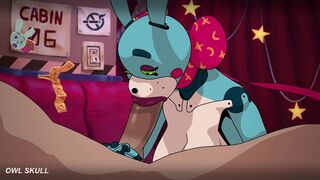 bonnie, blowjob for a customer