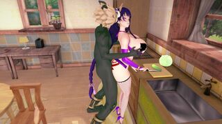 Raiden Ei & Hilichurl ~ [wuanjun]