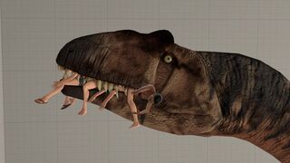 Allosaurus shallow bu thelittleboot