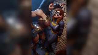 HLA w/Batgirl & Wonder Woman