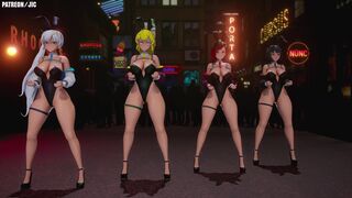 RWBY Dancing (Oppa Do You Love Me)