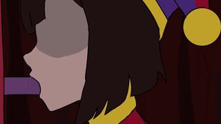 Jax and pomni backstage