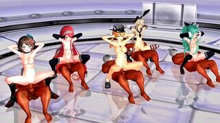 Shimakaze & Fleet Girls - Kimagure Mercy [MMD R18] meme1212