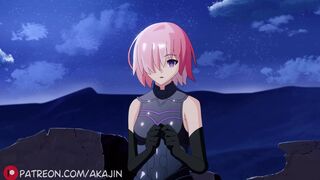 Mashu Kyrielite helps you fall Asleep