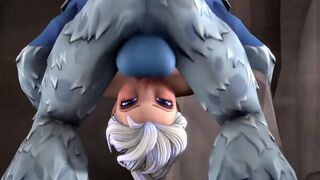 Elsa with Yeti [DuckTape]