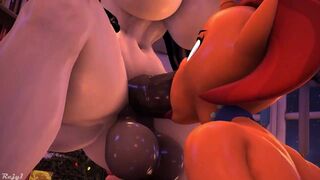 Heart's warming eve with MILFs