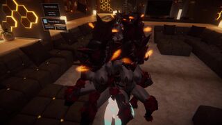VRCHAT 4 HellHounds Facesitting POV