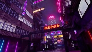 VRCHAT Cyberpunk Facesitting POV