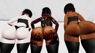 VRCHAT Triple Booty Shake