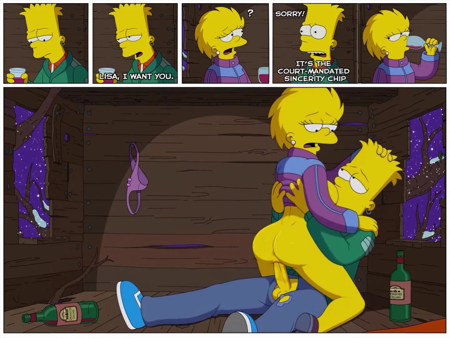 Lisa and Bart『Sfan』