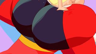 Amazing Mommy - Being defeated by fanatic boy- (Helen Parr)