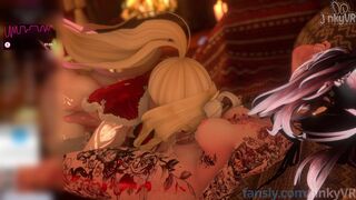 [JinkyVR] Can't get enough of sucking HanabiAero's cock~