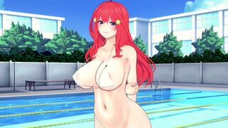 Itsuki bikini white - Animation