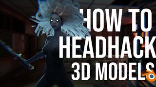 How to Make 3D Porn - How to Headhack Models in Blender - Anime Nyan