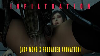 "Infiltration" | Ada Wong x Predalien (Resident Evil/ AvP)