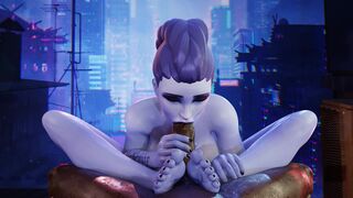 Widowmaker Flowjob