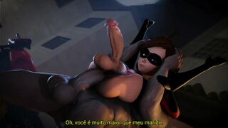 Helen Parr Full Nelson - blackjrXIII [Legendado PT-BR]