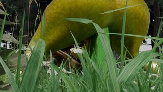 SPORE croc riding dildo