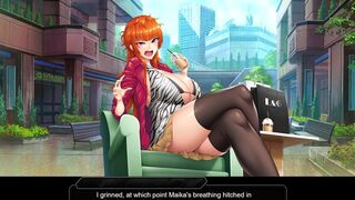 [Gal of Explosion] Kamimura Maika H-scene (Taimanin RPGX ENG Translated)