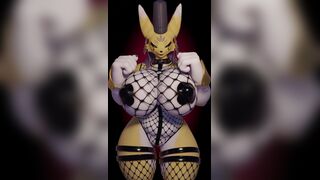 Taomon Plays With Tits V2 [Andrey4k]