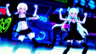 Shimakaze & Amatsukaze - Worth It [MMD R15] Hamselvish