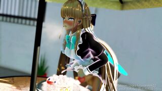 Futanari Girl Spoils Special Cake