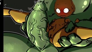 Wall nut girl gets fucked by a Gargantuar! (taihen)