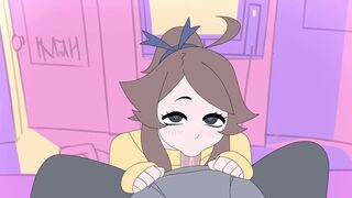 Pichi giving a blowjob to Grey [fangdangler]