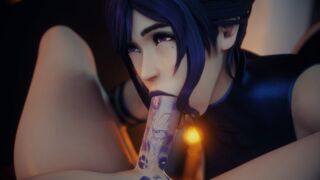Psylocke Blowjob [Futa][Bouquetman][NO WM]