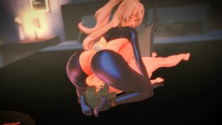 [4K] Nicole x Ellen Throat Fuck [Maritan]