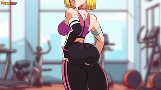 dragon ball eighteen waifu focus 3 i think  mk 1 video