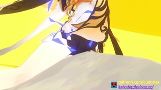 Ningguang VS LisaMinci Part 2_GenshinImpact