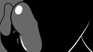 Futanari transformation by gorila invisible