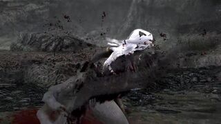 Werewolf betray and tear their Wolf Queen to death 02 [KemoryonaSkyrim]
