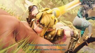 (Sub Esp) Zelda & Midna Bonding.