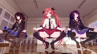 [KKS/MMD] [Expectation] Kurumi Tokisaki, Kotori Itsuka, Tohka Yatogami [Date A Live]