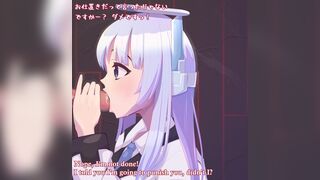 [ENG Subtitled] Noa relentless blowjob hell and forced continuous ejaculation