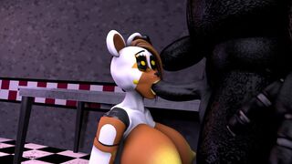 Dark Bonnie fucks Mama Fluffo