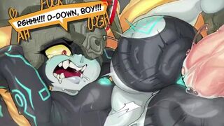 Midna getting get guts broken
