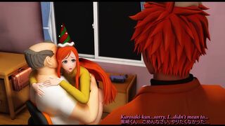 Inoue Orihime 井上織姫 - Bleach ブリーチ - Cheating on Christmas Part 1
