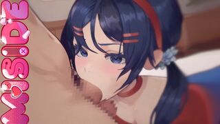 Mita really loves you ( Miside Blowjob )