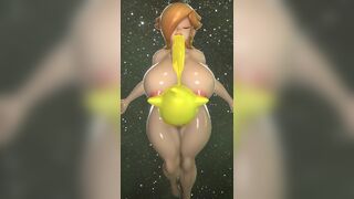 Princess Rosalina Give Luma A Blowjob - Chickenstrangler69