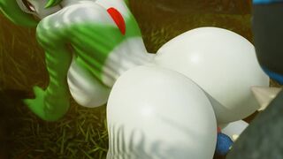 Gardevoir & Lucario - Chickenstrangler69