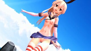 Shimakaze - Super Affection Song [MMD R18] phenix