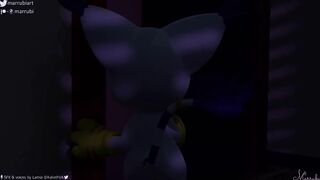 Gatomon sneak on Renamon master P1 [Marrubi]