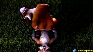 pandaren girl surprises fox