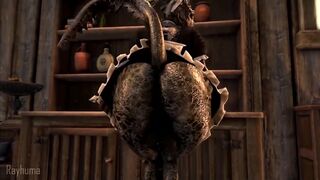 Argonian maid ass clapping