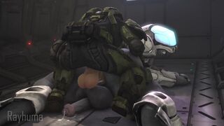 master chief fucks sangheili